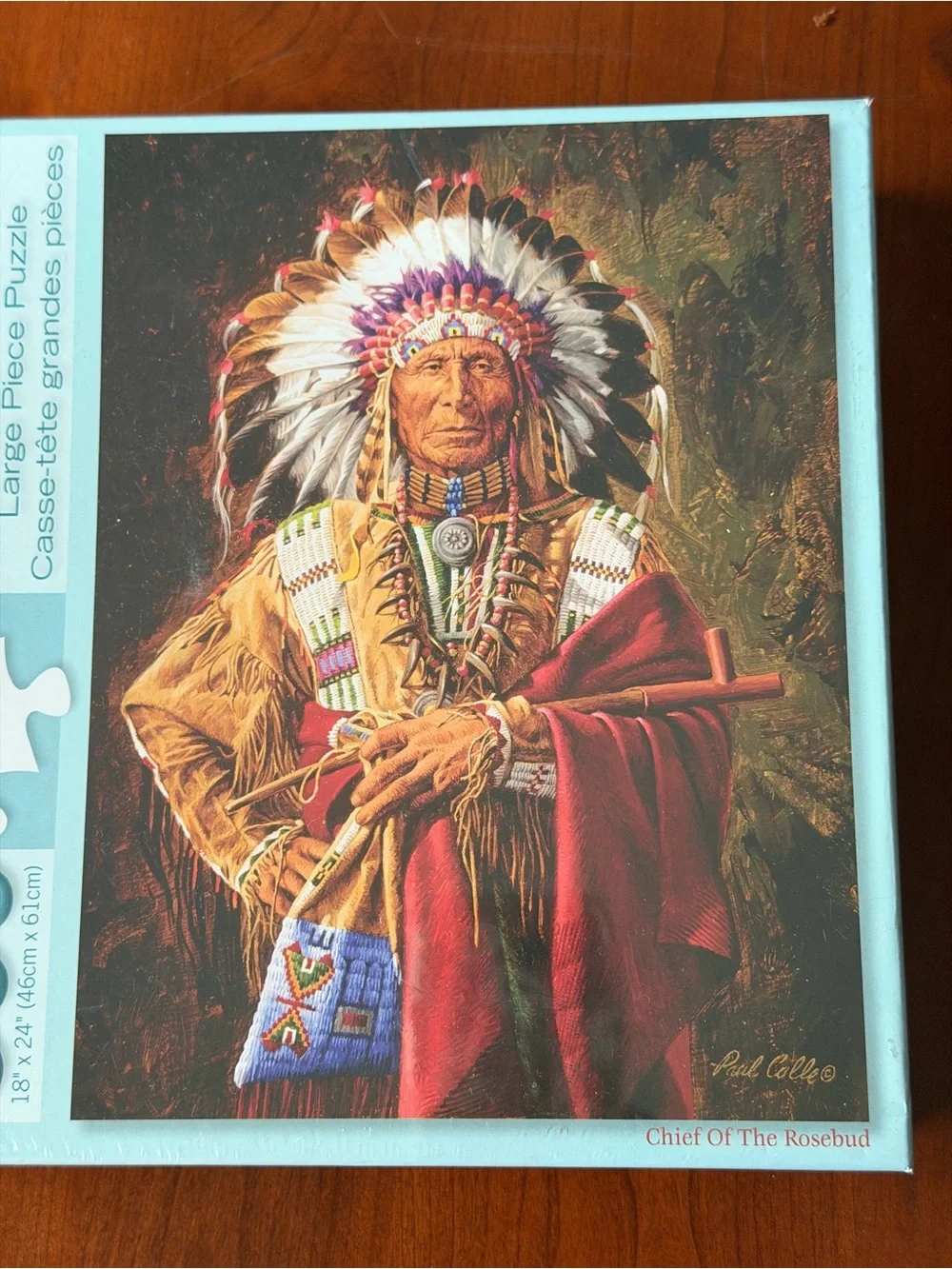 Bits and pieces Puzzle - Chief of the Rosebud